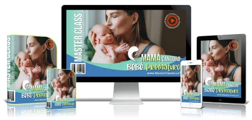 Portada del curso MAMÁ CANGURO BEBÉ PREMATURO