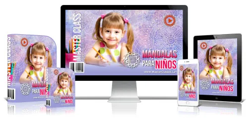Portada del curso MANDALAS PARA NIÑOS
