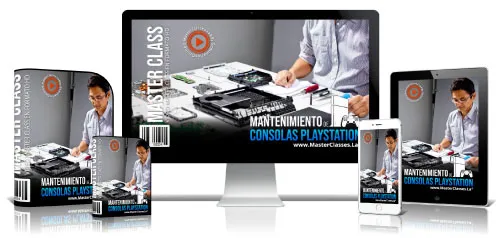 Portada del curso MANTENIMIENTO DE CONSOLAS PLAYSTATION