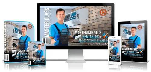 Portada del curso MANTENIMIENTOS RENTABLES DE AIRES ACONDICIONADOS