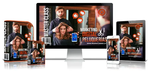 Portada del curso MARKETING DIGITAL PARA PELUQUERIAS