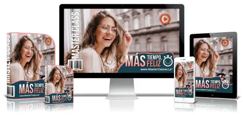 Portada del curso MÁS TIEMPO MÁS FELIZ