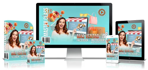 Portada del curso MÁS VENTAS CON FACEBOOK E INSTAGRAM ADS