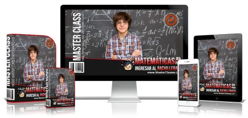 Portada del curso MATEMÁTICAS PARA INGRESAR AL BACHILLERATO