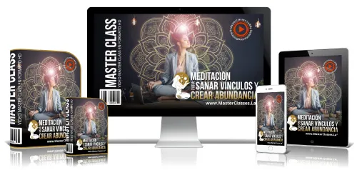 Portada del curso MEDITACIÓN PARA SANAR VÍNCULOS Y CREAR ABUNDANCIA