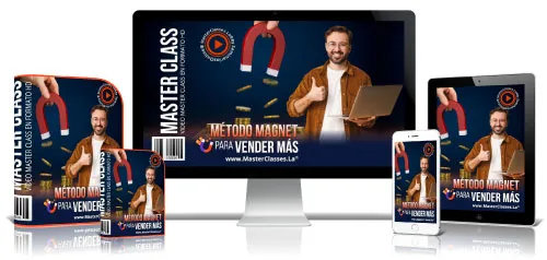 Portada del curso MÉTODO MAGNET PARA VENDER MÁS