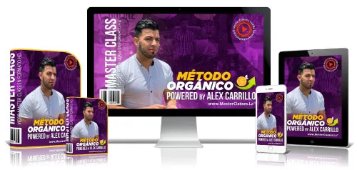 Portada del curso MÉTODO ORGÁNICO POWERED BY ALEX CARRILLO