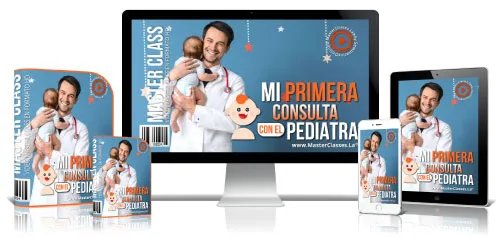 Portada del curso MI PRIMERA CONSULTA CON EL PEDIATRA
