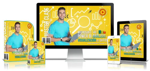 Portada del curso MICROSOFT POWER BI: ANÁLISIS Y VISUALIZACIÓN DE DATOS