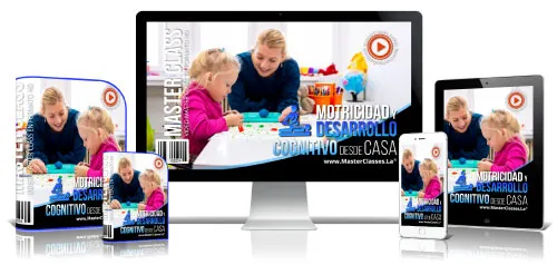 Portada del curso MOTRICIDAD Y DESARROLLO COGNITIVO DESDE CASA
