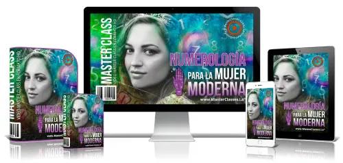 Portada del curso NUMEROLOGÍA PARA LA MUJER MODERNA