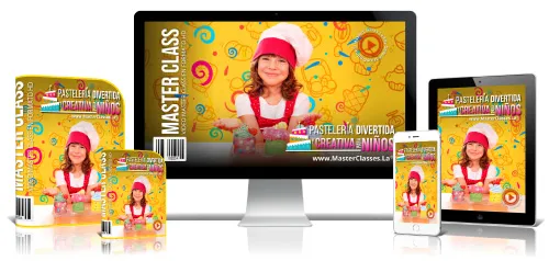 Portada del curso PASTELERÍA DIVERTIDA Y CREATIVA PARA NIÑOS