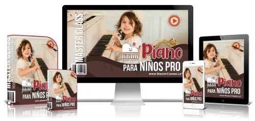 Portada del curso PIANO PARA NIÑOS PRO