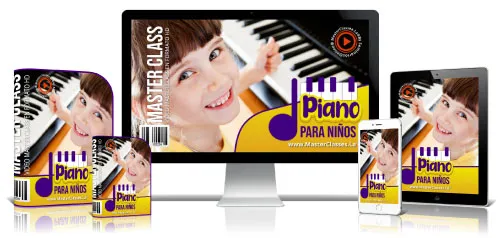 Portada del curso PIANO PARA NIÑOS