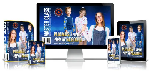 Portada del curso PIJAMAS PARA NIÑOS COMO NEGOCIO