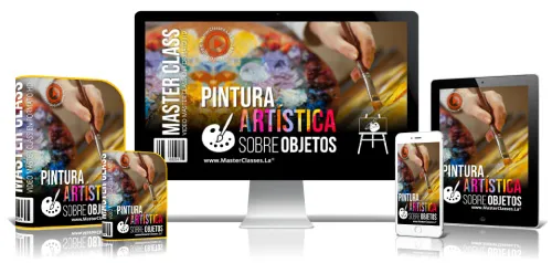 Portada del curso PINTURA ARTÍSTICA SOBRE OBJETOS