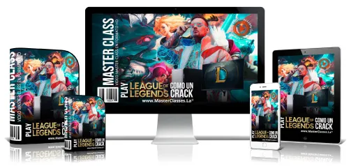 Portada del curso PLAY LEAGUE OF LEGENDS COMO UN CRACK
