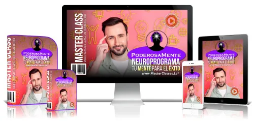 Portada del curso PODEROSAMENTE, NEUROPROGRAMA TU MENTE PARA EL ÉXITO