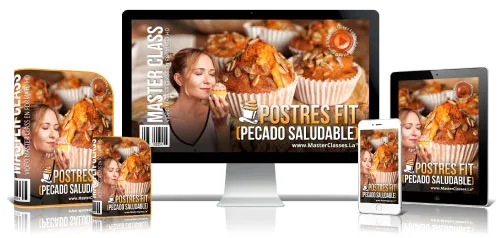 Portada del curso POSTRES FIT (PECADO SALUDABLE)