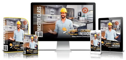 Portada del curso REMODELACIÓN DE BAÑOS Y COCINAS COMO NEGOCIO
