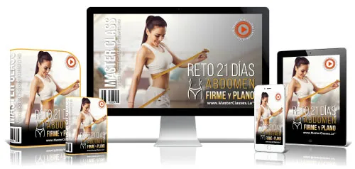Portada del curso RETO 21 DÍAS – ABDOMEN FIRME Y PLANO