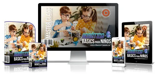 Portada del curso ROBÓTICA BASICS PARA NIÑOS