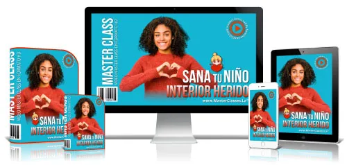 Portada del curso SANA TU NIÑO INTERIOR HERIDO