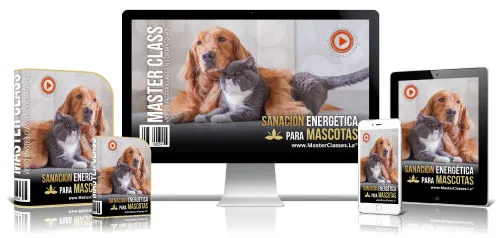 Portada del curso SANACIÓN ENERGÉTICA PARA MASCOTAS
