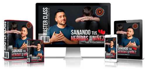 Portada del curso SANANDO TUS HERIDAS DE LA NIÑEZ