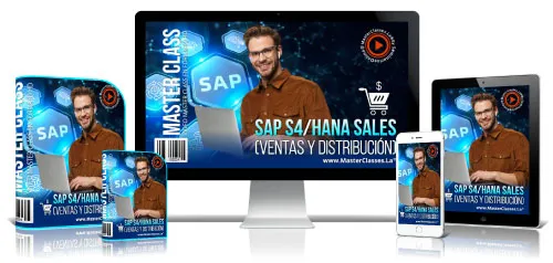 Portada del curso SAP S4/HANA SALES (VENTAS Y DISTRIBUCIÓN)