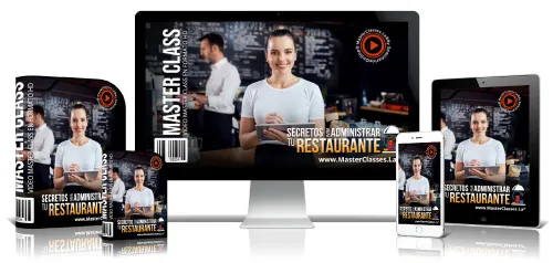 Portada del curso SECRETOS PARA ADMINISTRAR TU RESTAURANTE