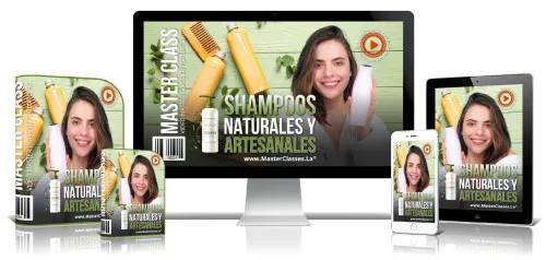 Portada del curso SHAMPOOS NATURALES Y ARTESANALES