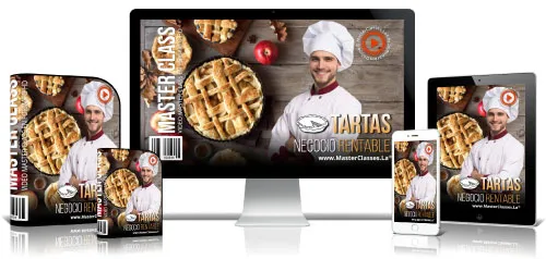 Portada del curso TARTAS NEGOCIO RENTABLE