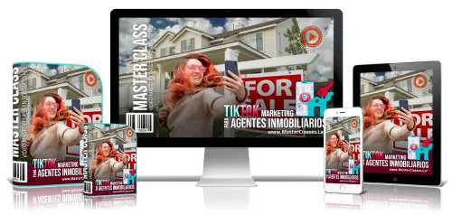 Portada del curso TIKTOK MARKETING PARA AGENTES INMOBILIARIOS
