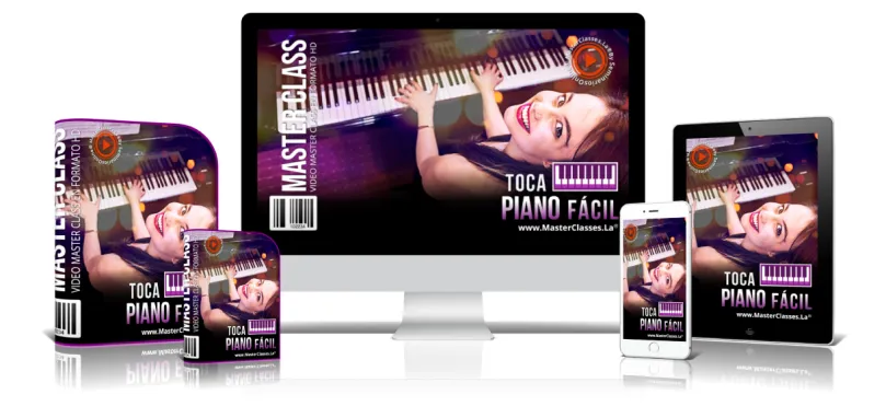 Portada del curso TOCA PIANO FÁCIL
