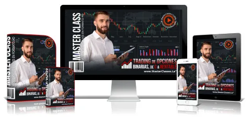 Portada del curso TRADING DE OPCIONES BINARIAS, DE 0 A RENTABLE