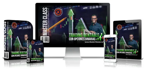 Portada del curso TRADING RENTABLE CON OPCIONES BINARIAS