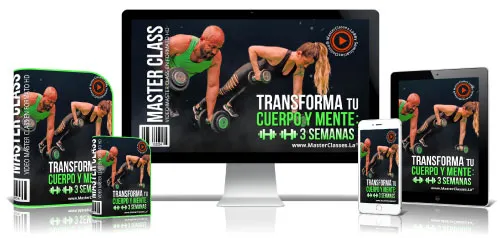 Portada del curso TRANSFORMA TU CUERPO Y MENTE: 3 SEMANAS