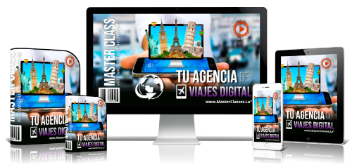 Portada del curso TU AGENCIA DE VIAJES DIGITAL