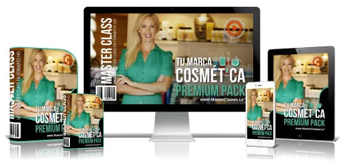 Portada del curso TU MARCA COSMETICA – PREMIUM PACK