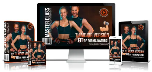Portada del curso TU MEJOR VERSIÓN FIT DE FORMA NATURAL