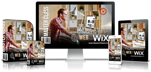 Portada del curso TU PROPIA PAGINA WEB CON WIX
