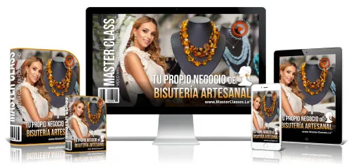 Portada del curso TU PROPIO NEGOCIO DE BISUTERÍA ARTESANAL