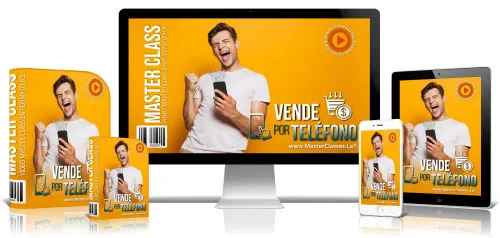 Portada del curso VENDE POR TELÉFONO