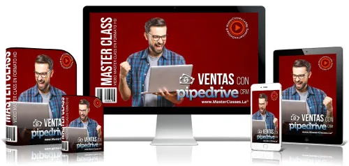 Portada del curso VENTAS CON PIPEDRIVE CRM