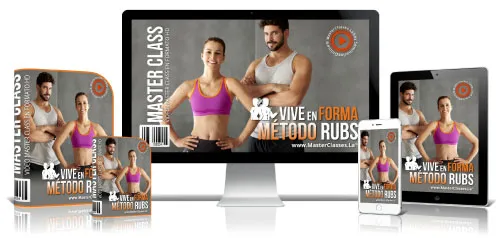 Portada del curso VIVE EN FORMA MÉTODO RUBS