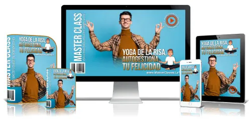 Portada del curso YOGA DE LA RISA, AUTOGESTIONA TU FELICIDAD