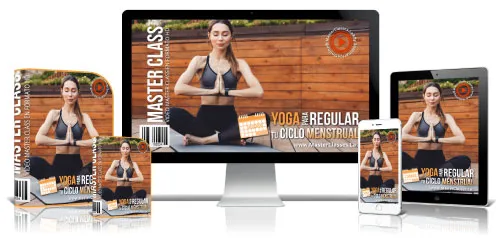 Portada del curso YOGA PARA REGULAR TU CICLO MENSTRUAL